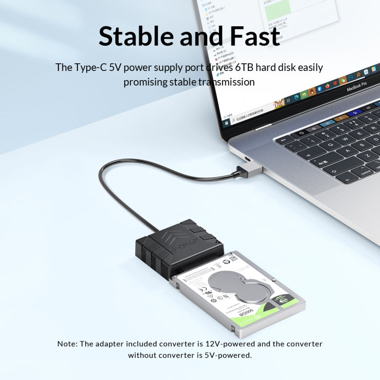 ORICO UTS1 USB 3.0 2.5-inch SATA HDD Adapter with Silicone Case, Cable Length:1m - USB to IDE / SATA by ORICO | Online Shopping UK | buy2fix