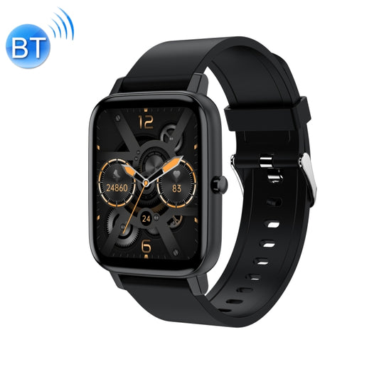 Ochstin 5H80 1.69 inch Square Screen Silicone Strap Heart Rate Blood Oxygen Monitoring Bluetooth Smart Watch(Black) - Smart Wear by OCHSTIN | Online Shopping UK | buy2fix