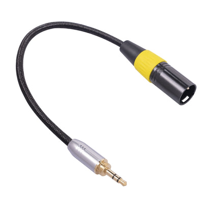 SB423K108-03 3.5mm Male to XLR 3pin Male Audio Cable, Length: 30cm - Consumer Electronics by buy2fix | Online Shopping UK | buy2fix