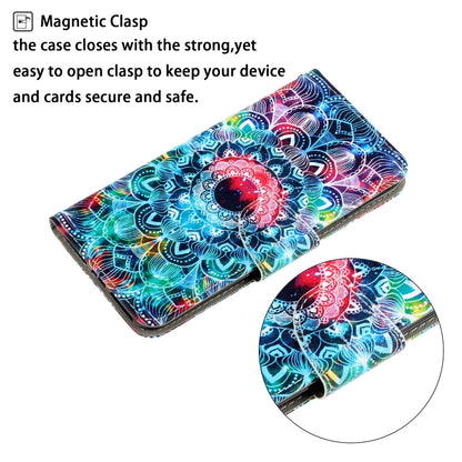 For Xiaomi Redmi A1 Colored Drawing Pattern Leather Phone Case(Mandala) - Xiaomi Cases by buy2fix | Online Shopping UK | buy2fix