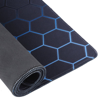 Anti-Slip Rubber Cloth Surface Game Mouse Mat Keyboard Pad, Size:70 x 30 x 0.2cm(Blue Honeycomb) - Mouse Pads by buy2fix | Online Shopping UK | buy2fix