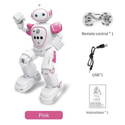 JJR/C R21 Intelligent Programmed Remote Control Electric Robot(Pink) - RC Robots by JJR/C | Online Shopping UK | buy2fix