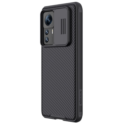 For Xiaomi 12T Pro NILLKIN CamShield Pro Series PC Full Coverage Phone Case(Black) - Xiaomi Cases by NILLKIN | Online Shopping UK | buy2fix