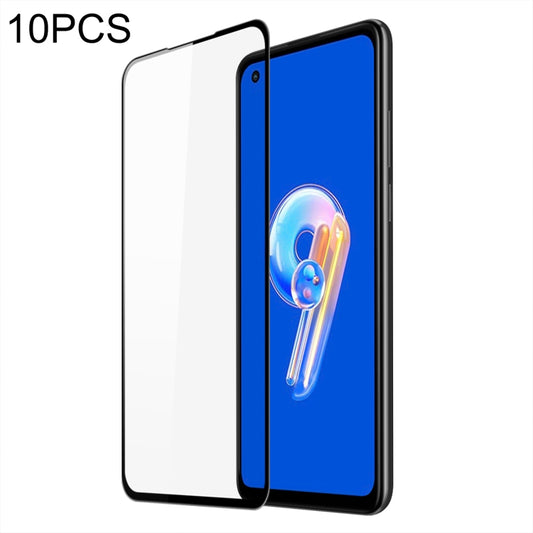 For Asus Zenfone 9 10pcs DUX DUCIS 0.33mm 9H Medium Alumina HD Full Screen Tempered Glass Film - ASUS Tempered Glass by DUX DUCIS | Online Shopping UK | buy2fix