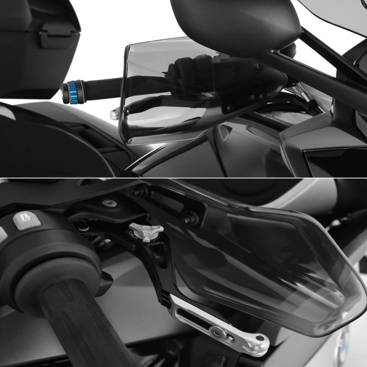For BMW K1600B K1600GT MO-HS005 Motorcycle Windshield Hand Guards Protectors(Transparent) - In Car by buy2fix | Online Shopping UK | buy2fix