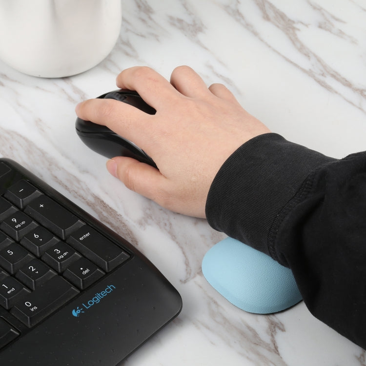 Silicone Rubber Wrist Guard Mouse Holder(Blue) - Mouse Pads by buy2fix | Online Shopping UK | buy2fix