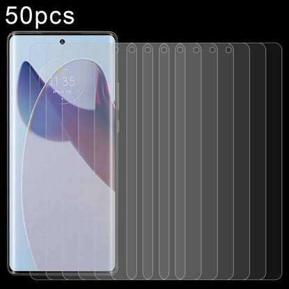 For Motorola Moto X40 Pro 50pcs 0.26mm 9H 2.5D Tempered Glass Film - Motorola Tempered Glass by buy2fix | Online Shopping UK | buy2fix