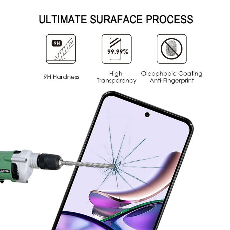 For Motorola Moto G13 25pcs Full Glue Full Screen Tempered Glass Film - Motorola Tempered Glass by buy2fix | Online Shopping UK | buy2fix