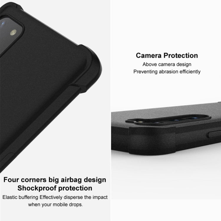 For Xiaomi Redmi K60 5G / K60 Pro 5G / Poco F5 Pro 5G imak Shockproof Airbag TPU Phone Case(Matte Black) - Redmi K60 Cases by buy2fix | Online Shopping UK | buy2fix