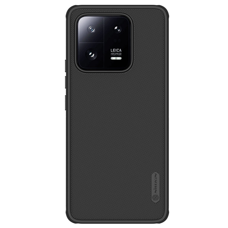 For Xiaomi 13 Pro NILLKIN Frosted Shield Pro PC + TPU Phone Case(Black) - 13 Pro Cases by NILLKIN | Online Shopping UK | buy2fix