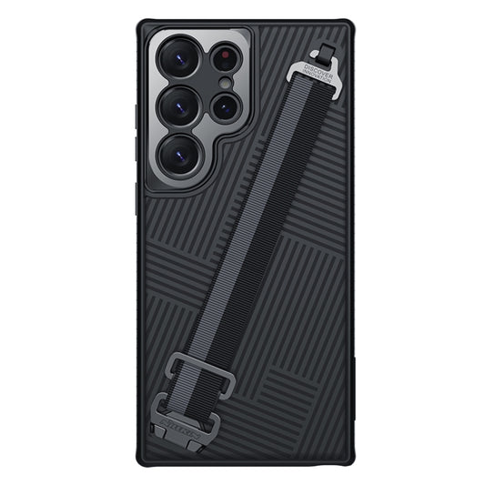 For Samsung Galaxy S23 Ultra 5G NILLKIN Shadow Series TPU Phone Case(Black) - Galaxy S23 Ultra 5G Cases by NILLKIN | Online Shopping UK | buy2fix