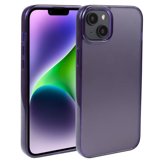 For iPhone 14 Plus GEBEI Acrylic Phone Case (Purple) - iPhone 14 Plus Cases by GEBEI | Online Shopping UK | buy2fix