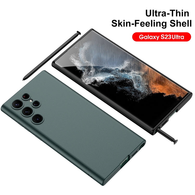 For Samsung Galaxy S23 Ultra 5G GKK Ultra-thin Skin Feel Phone Case(Black) - Galaxy S23 Ultra 5G Cases by GKK | Online Shopping UK | buy2fix