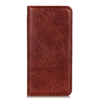 For OnePlus Nord CE 3 Lite Magnetic Crazy Horse Texture Leather Phone Case(Brown) - OnePlus Cases by buy2fix | Online Shopping UK | buy2fix