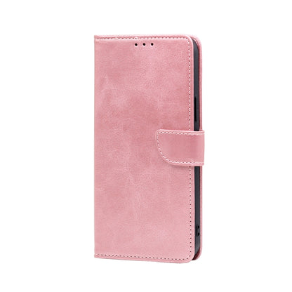 For Honor X9a 5G Calf Texture Buckle Flip Leather Phone Case(Rose Gold) - Honor Cases by buy2fix | Online Shopping UK | buy2fix