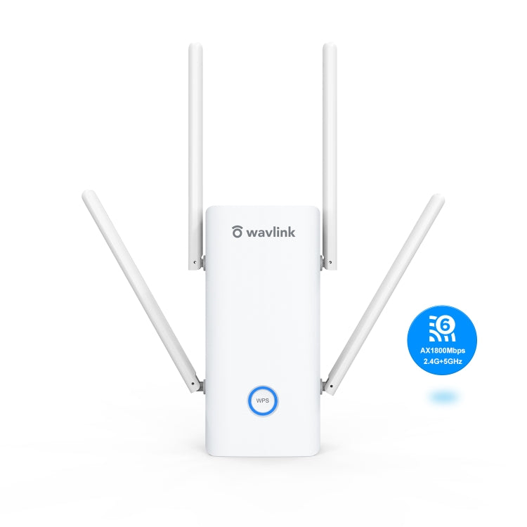 Wavlink AERIAL D4X AX1800Mbps Dual Frequency WiFi Signal Amplifier WiFi6 Extender(EU Plug) - Broadband Amplifiers by WAVLINK | Online Shopping UK | buy2fix