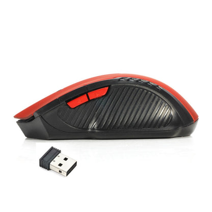 HXSJ A882 6-keys 2.4G 1600DPI Three-speed Adjustable Wireless Office Mouse(Black) -  by HXSJ | Online Shopping UK | buy2fix