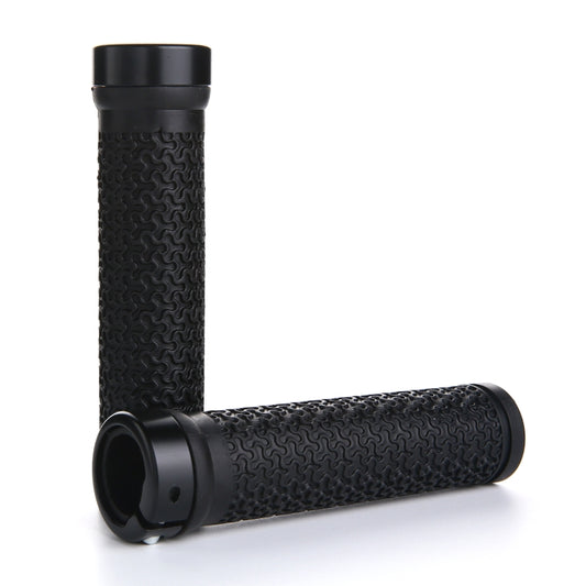 AG13 1 Pair 22mm Caliber Bicycle Grips(Black) -  by buy2fix | Online Shopping UK | buy2fix