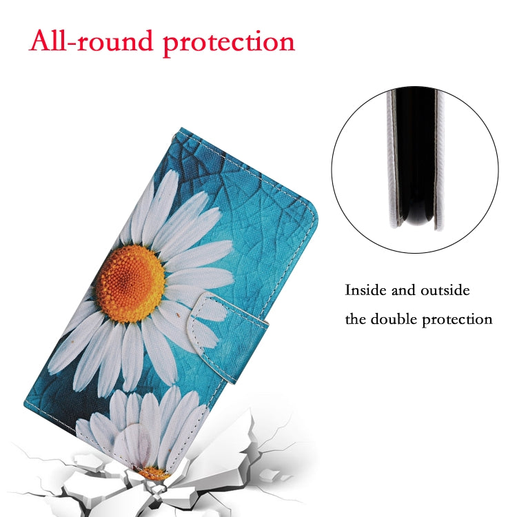 For Xiaomi Redmi Note 12 5G Global/Poco X5 Colored Drawing Pattern Flip Leather Phone Case(Chrysanthemum) - Note 12 Cases by buy2fix | Online Shopping UK | buy2fix