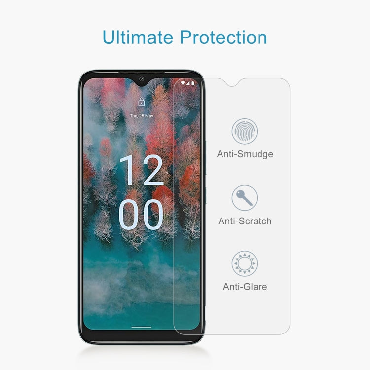 For Nokia C12 50pcs 0.26mm 9H 2.5D Tempered Glass Film - Nokia Tempered Glass by buy2fix | Online Shopping UK | buy2fix