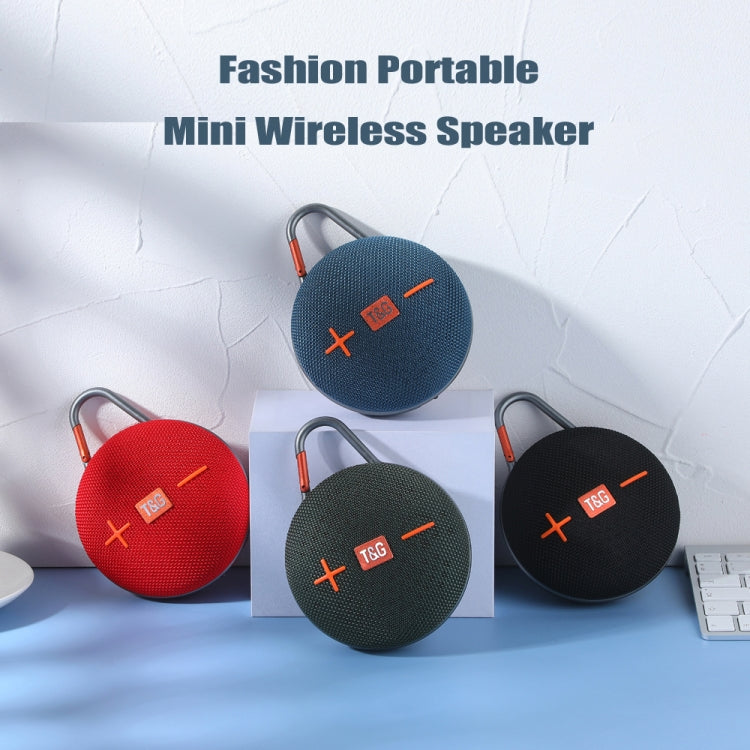 T&G TG648 TWS Outdoor Mini Portable Wireless Bluetooth Speaker with LED Light(Red) - Mini Speaker by T&G | Online Shopping UK | buy2fix