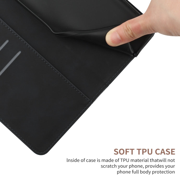 For Xiaomi 13 Pro Stitching Embossed Leather Phone Case(Black) - 13 Pro Cases by buy2fix | Online Shopping UK | buy2fix