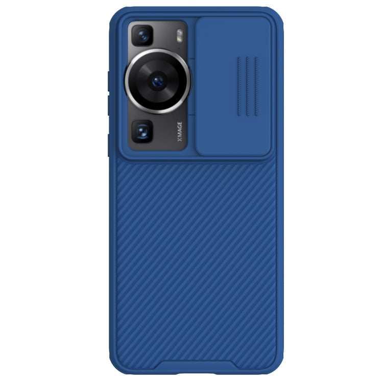 For Huawei P60 Pro / P60 NILLKIN CamShield Pro PC Phone Case(Blue) - Huawei Cases by NILLKIN | Online Shopping UK | buy2fix