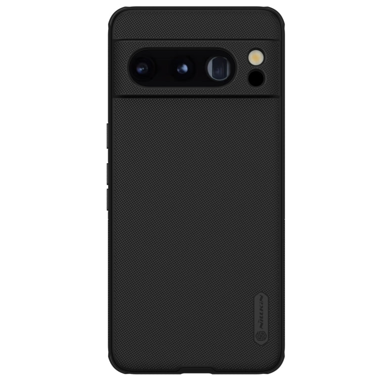 For Google Pixel 8 Pro NILLKIN Frosted Shield Pro PC + TPU Phone Case(Black) - Google Cases by NILLKIN | Online Shopping UK | buy2fix