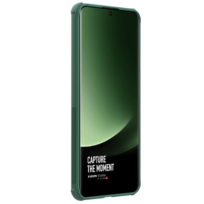 For Xiaomi 14 Ultra NILLKIN Frosted Shield Pro PC + TPU Phone Case(Green) - 14 Ultra Cases by NILLKIN | Online Shopping UK | buy2fix