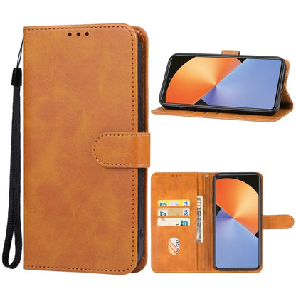 For Infinix Note 30 Pro Leather Phone Case(Brown) - Infinix Cases by buy2fix | Online Shopping UK | buy2fix