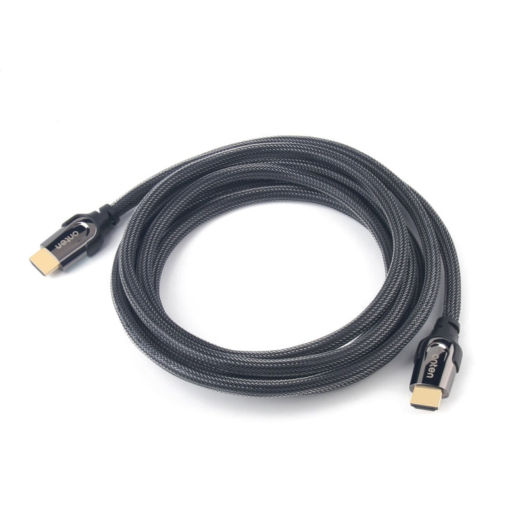 Onten HD180 HDMI 2.1 Version 8K HD Audio Cable, Length:2m(Black) - Cable by Onten | Online Shopping UK | buy2fix