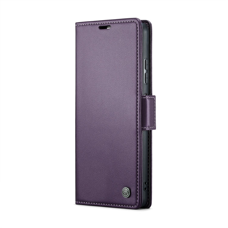 For Xiaomi Redmi Note 12 Pro+ 5G Global CaseMe 023 Butterfly Buckle Litchi Texture RFID Anti-theft Leather Phone Case(Pearly Purple) - Note 12 Pro+ Cases by CaseMe | Online Shopping UK | buy2fix