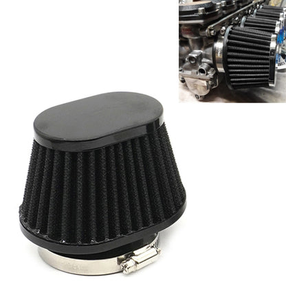 55mm XH-UN073 Mushroom Head Style Car Modified Air Filter Motorcycle Exhaust Filter(Black) - In Car by buy2fix | Online Shopping UK | buy2fix