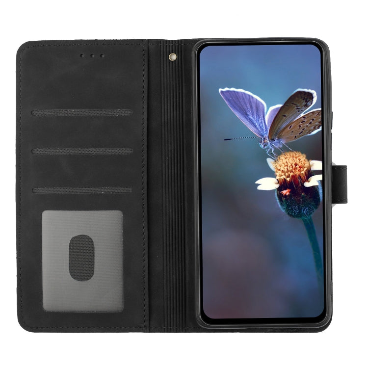 For Xiaomi 13 Pro Flower Embossing Pattern Leather Phone Case(Black) - 13 Pro Cases by buy2fix | Online Shopping UK | buy2fix
