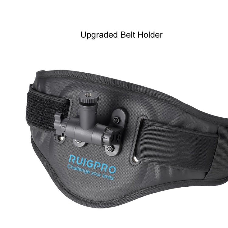 RUIGPRO Waist Belt Mount Strap With Phone Clamp - Chest Belt by RUIGPRO | Online Shopping UK | buy2fix