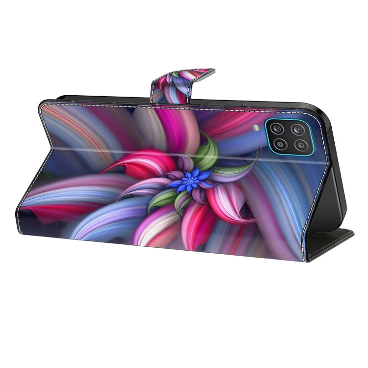 For Xiaomi Redmi 10C Crystal 3D Shockproof Protective Leather Phone Case(Colorful Flower) - Xiaomi Cases by buy2fix | Online Shopping UK | buy2fix