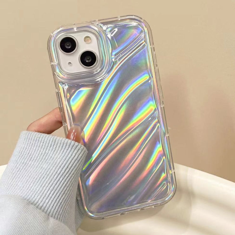 For iPhone 11 Pro Laser Sequin Waves TPU Phone Case(Transparent) - iPhone 11 Pro Cases by buy2fix | Online Shopping UK | buy2fix