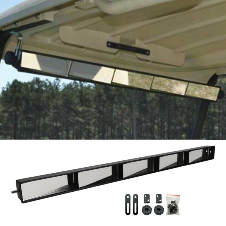 SF-GEF-11 Golf Club Car Rearview Mirror Five Central Mirror - Side Mirrors by buy2fix | Online Shopping UK | buy2fix