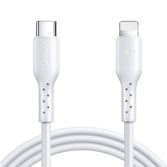 JOYROOM SA26-CL3 Flash Charge Series 30W USB-C / Type-C to 8 Pin Fast Charging Data Cable, Cable Length:3m(White) - 2 in 1 Cable by JOYROOM | Online Shopping UK | buy2fix