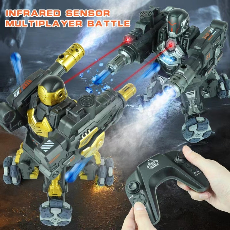 JJR/C R26 2.4G Remote Control Smart Battle Spray Robot, Specification:Double Control(Gold) - RC Robots by JJR/C | Online Shopping UK | buy2fix