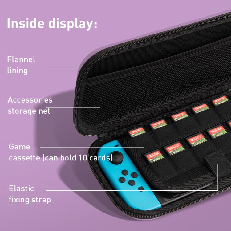 For Nintendo Switch Game Console Dragon Claw Pattern Storage Bag(Green) - Bags by buy2fix | Online Shopping UK | buy2fix