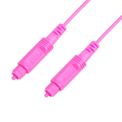 2m EMK OD2.2mm Digital Audio Optical Fiber Cable Plastic Speaker Balance Cable(Pink) -  by EMK | Online Shopping UK | buy2fix