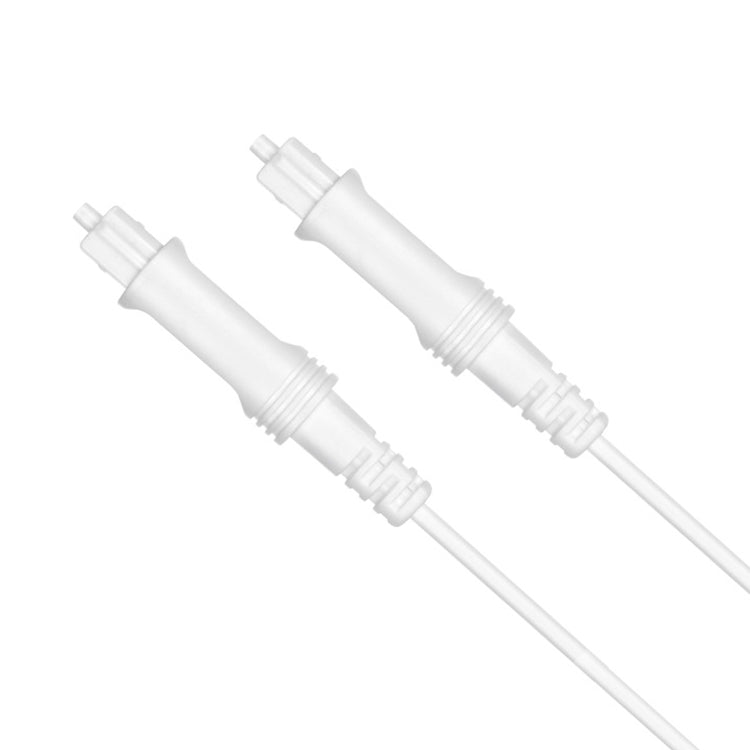 10m EMK OD2.2mm Digital Audio Optical Fiber Cable Plastic Speaker Balance Cable(White) - Audio Optical Cables by EMK | Online Shopping UK | buy2fix