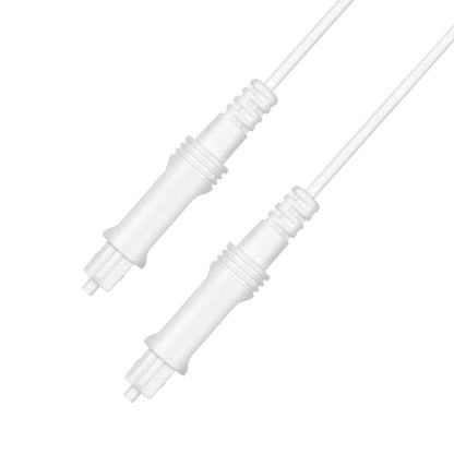 20m EMK OD2.2mm Digital Audio Optical Fiber Cable Plastic Speaker Balance Cable(White) - Audio Optical Cables by EMK | Online Shopping UK | buy2fix