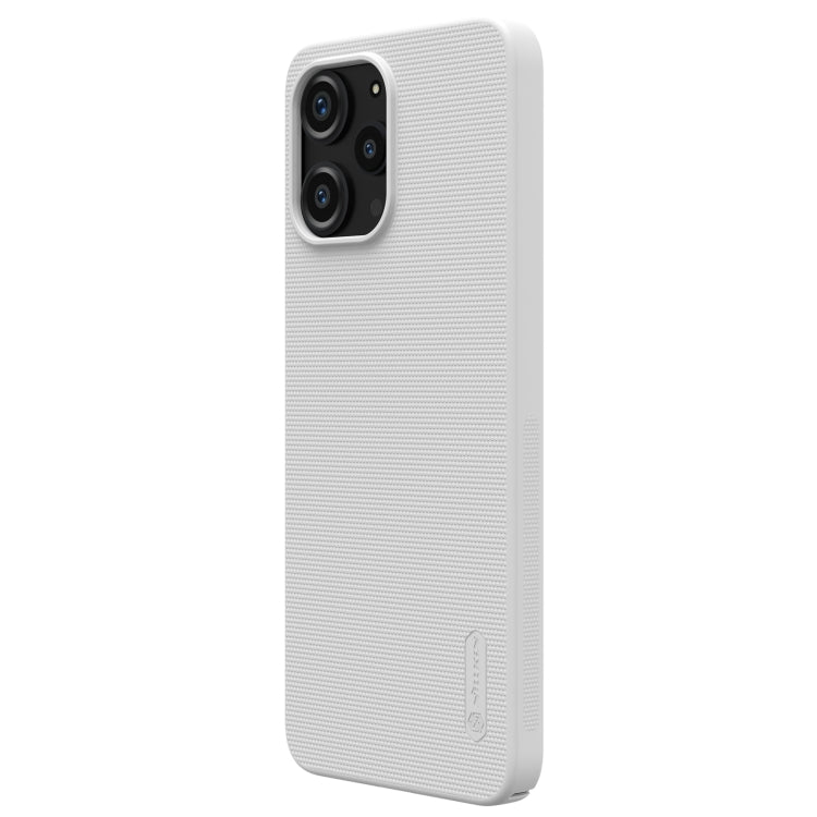 For Xiaomi Redmi 12 4G / Note 12R 5G NILLKIN Frosted Shield Pro PC + TPU Phone Case(White) - Xiaomi Cases by NILLKIN | Online Shopping UK | buy2fix