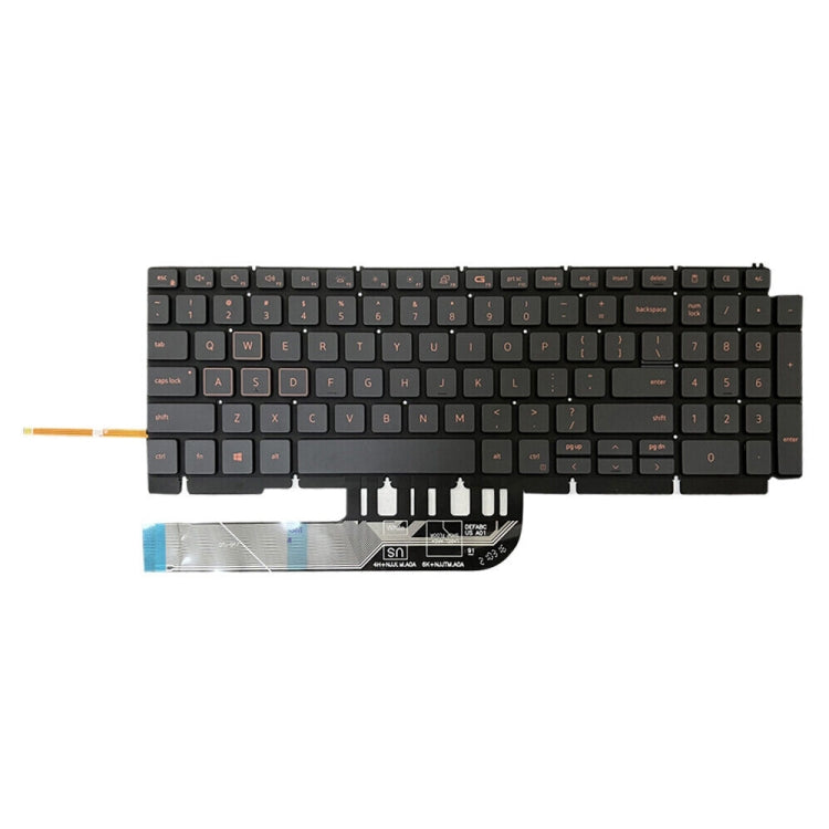 For Dell Latitude 7400 3400 5400 7410 5401 Spanish Version Backlight Laptop Keyboard(Black) - Dell Spare Parts by buy2fix | Online Shopping UK | buy2fix