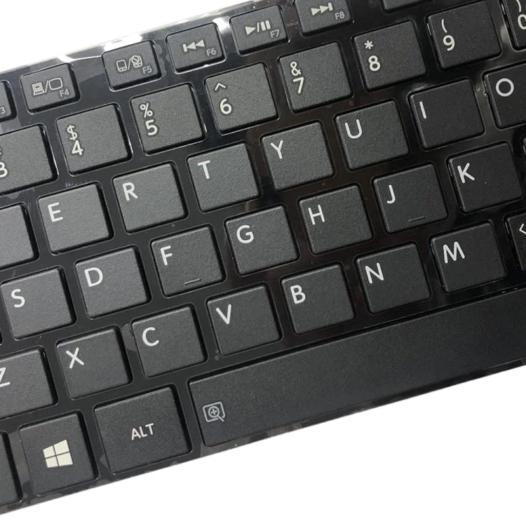 For TOSHIBA L840 / L800 Laptop Keyboard with Frame - Replacement Keyboards by buy2fix | Online Shopping UK | buy2fix