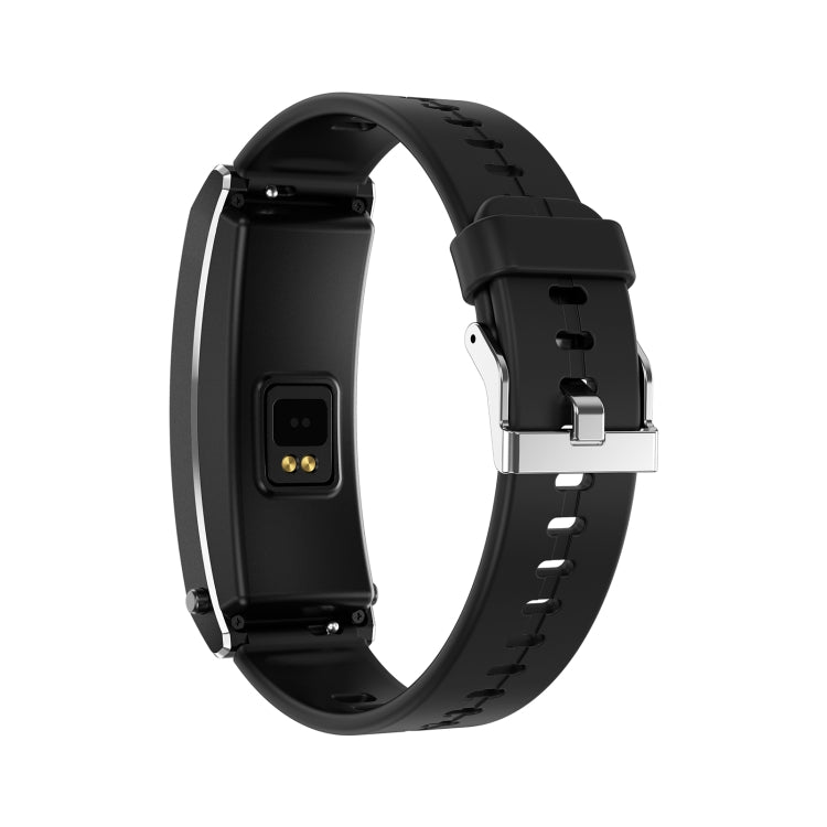 K13S 1.14 inch TFT Screen Silicone Strap Smart Calling Bracelet Supports Sleep Management/Blood Oxygen Monitoring(Black) - Smart Wristbands by buy2fix | Online Shopping UK | buy2fix