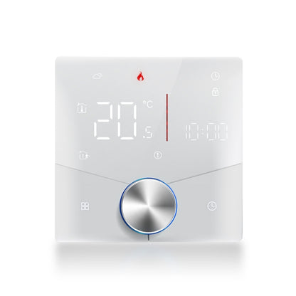 BHT-009GCLW Boiler Heating WiFi Smart Home LED Thermostat(White) - Thermostat & Thermometer by buy2fix | Online Shopping UK | buy2fix