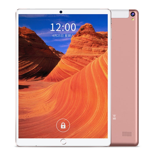 BDF P10 3G Phone Call Tablet PC 10.1 inch, 2GB+32GB, Android 9.0 MTK6735 Quad Core, Support Dual SIM, EU Plug(Rose Gold) - BDF by BDF | Online Shopping UK | buy2fix